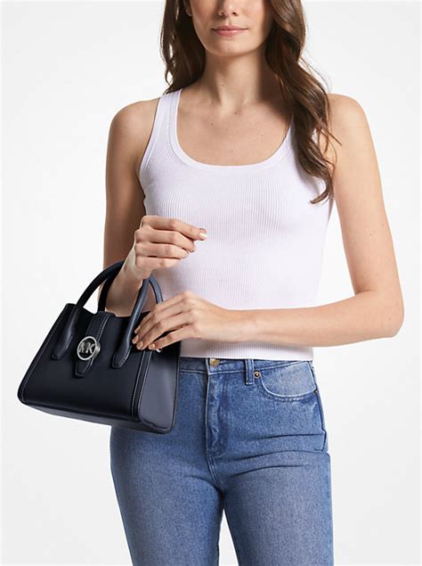 michael kors outlet gabby small faux leather satchel|Gabby Small Faux Leather Satchel – Michael Kors Pre.